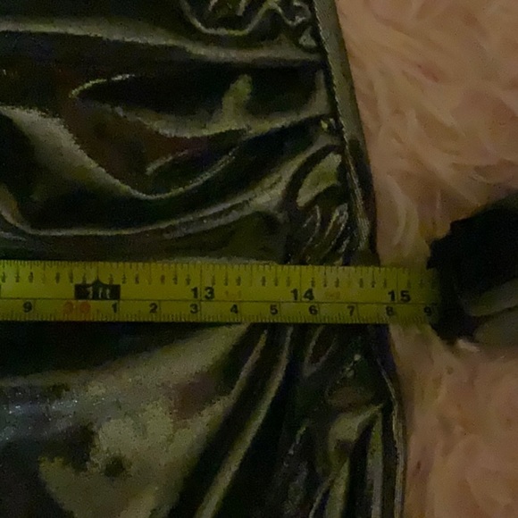 Lush - Sexy stretch bodycon silver metal dress - Size US Small - Picture 14 of 14